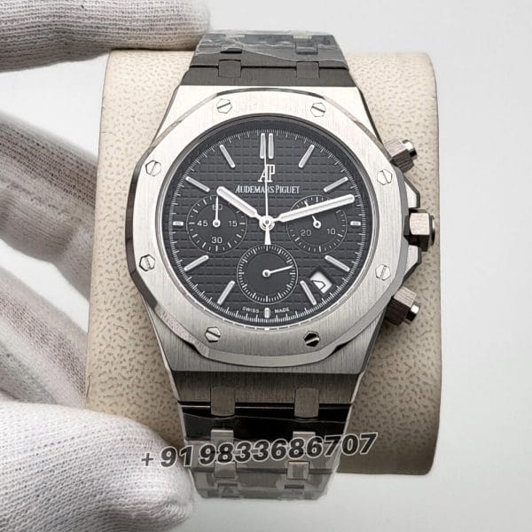 Audemars Piguet Chronometer Black Dial High Quality Watch (1)