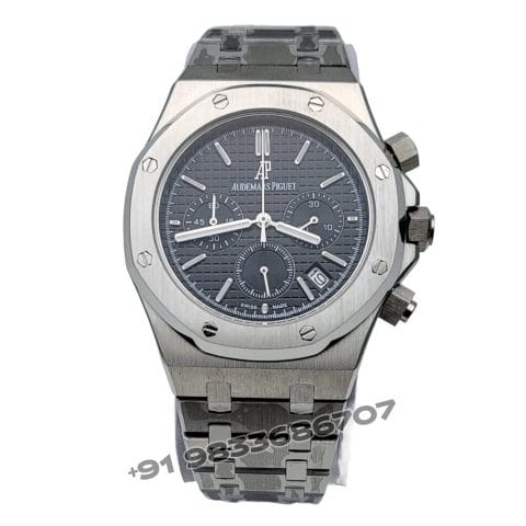 Audemars Piguet Chronometer Black Dial High Quality Watch (1)