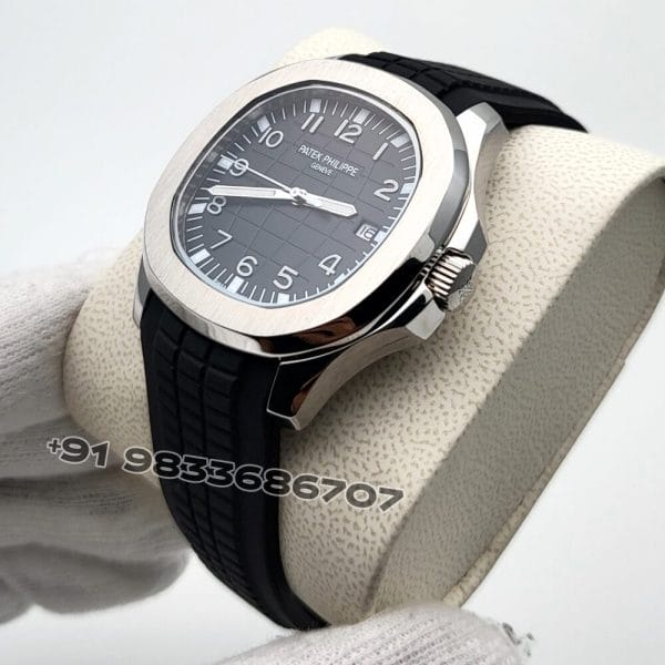 Patek Philippe Aquanaut Black Super High Quality Swiss Automatic Watch (4)