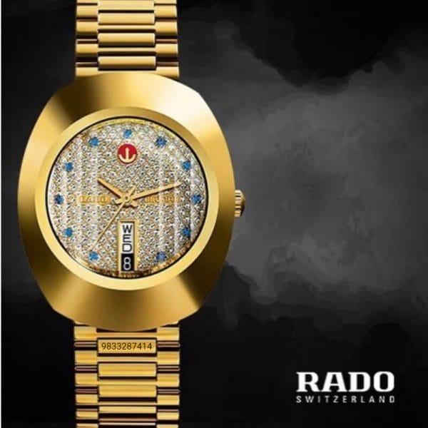 Rado Dia Star Full Gold Automatic Men’s Watch (2)
