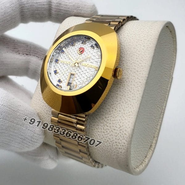 Rado Dia Star Full Gold High Quality Swiss Automatic Watch (1)