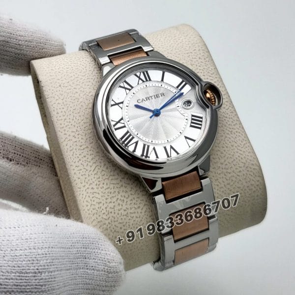 Cartier Ballon Bleu De Dual Tone High Quality Watch (1)
