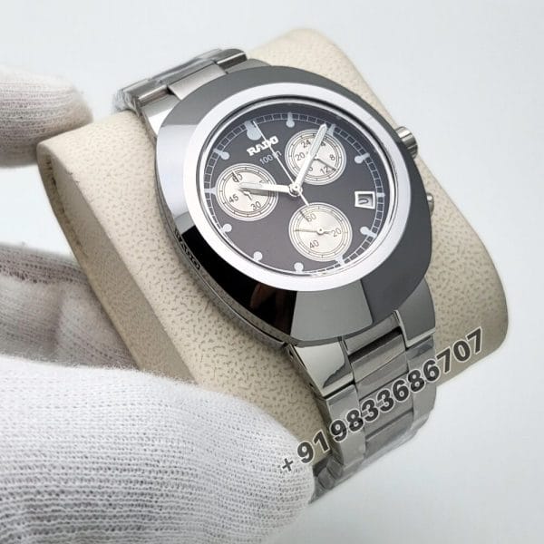 Rado Diastar Chronograph Steel High Quality Watch (1)