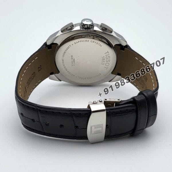 Tissot 1853 Coutrier Leather Strap High Quality Chronograph Watch (1)
