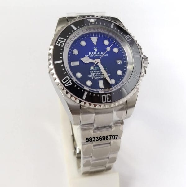 Rolex Deepsea Steel Sea Dweller D-Blue Super High Quality Swiss Automatic Watch (2)