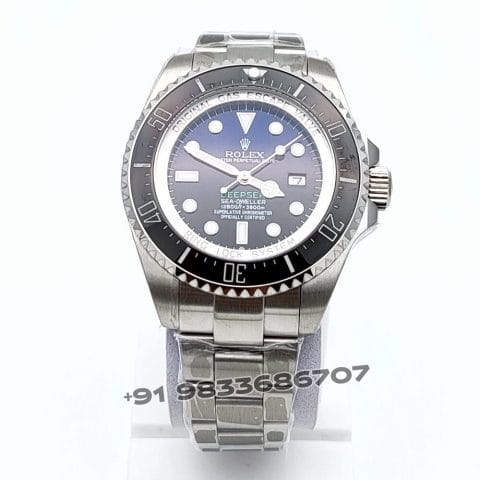 Rolex Deepsea Steel Sea Dweller D-Blue Super High Quality Swiss Automatic Watch (7)