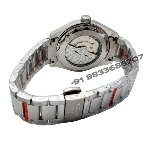 Omega Seamaster Aqua Tera World Time Blue Dial Silver Super High Quality Swiss Automatic Watch (2)