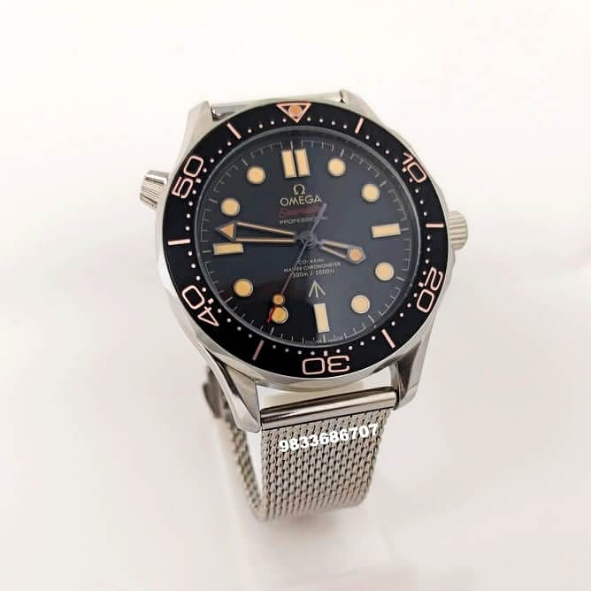 Omega Seamaster James Bond 007 Edition Black Dial Automatic Watch