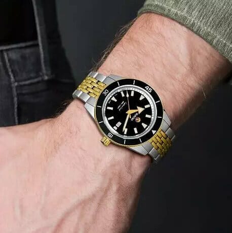 Rado Captain Cook Hrithik Roshan Special Edition Gold & Silver Black Dial Super High Quality Swiss Automatic Watch