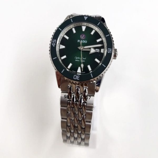 Rado Captain Cook Hrithik Roshan Special Edition Stainless Steel Green Dial Super High Quality Swiss Automatic Watch