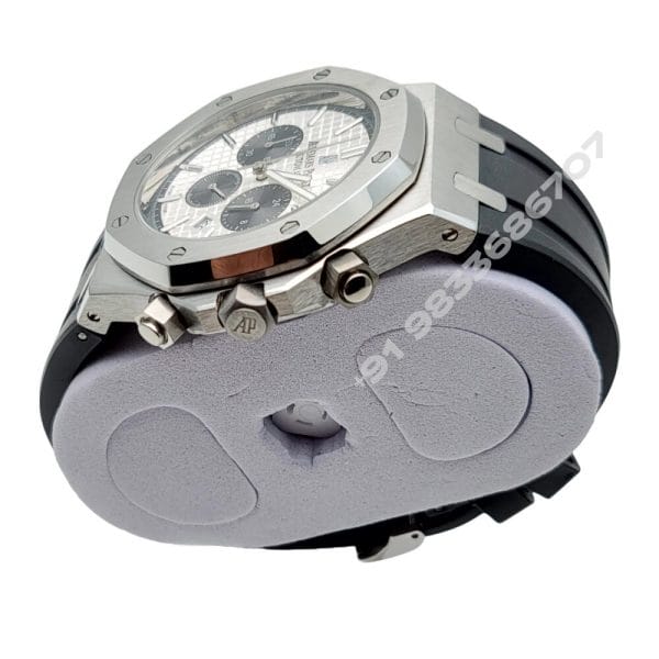 Audemars Piguet Royal Oak Offshore Chronograph White Dial Rubber Strap Super High Quality Watch (1)