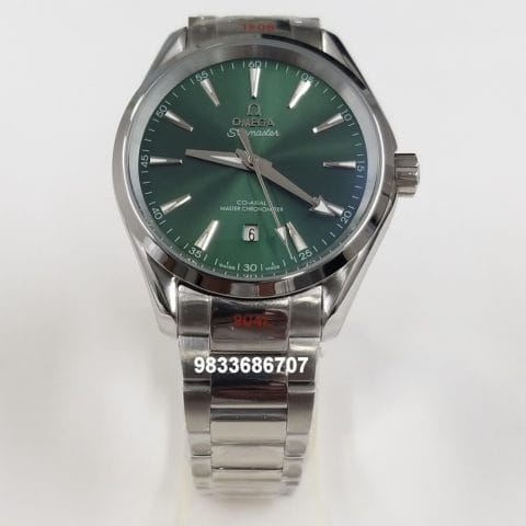 Omega Aqua Tera Co-Axial Master Chronometer Green Dial Super High Quality Swiss Automatic Watch (2)