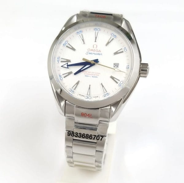 Omega Co-Axial Master Chronometer Stainless Steel White Dial Super High Quality Swiss Automatic Watch (2)