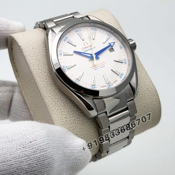 Omega Co-Axial Master Chronometer Stainless Steel White Dial Super High Quality Swiss Automatic Watch (1)