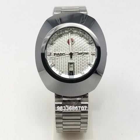 Rado Dia Star Full Silver White Diamond High Quality Swiss Automatic Watch (2)