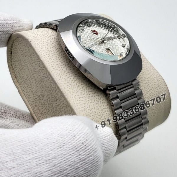 Rado Dia Star Full Silver White Diamond High Quality Swiss Automatic Watch (1)