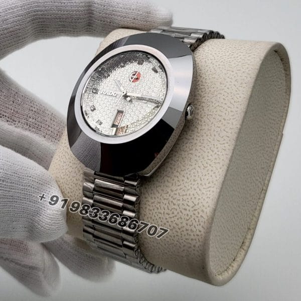 Rado Dia Star Full Silver White Diamond High Quality Swiss Automatic Watch (1)