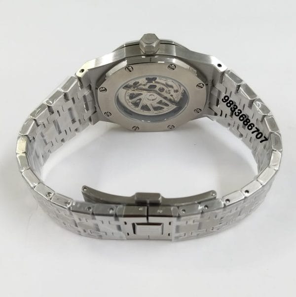 Audemars Piguet Royal Oak Skeleton Silver Dial Super High Quality Swiss Automatic Watch (3)