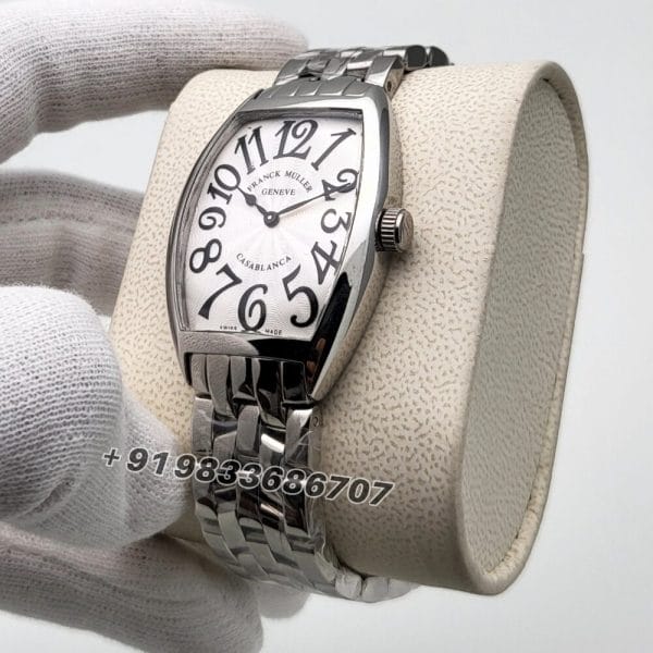 Franck Muller Casablanca Stainless Steel White Dial Super High Quality Women’s Watch