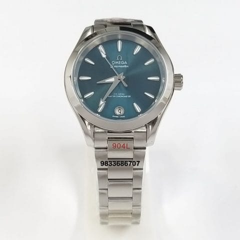 Omega Seamaster Aqua Terra Shades Co-Axial Master Chronometer Blue Dial Super High Quality Swiss Automatic Watch (1)