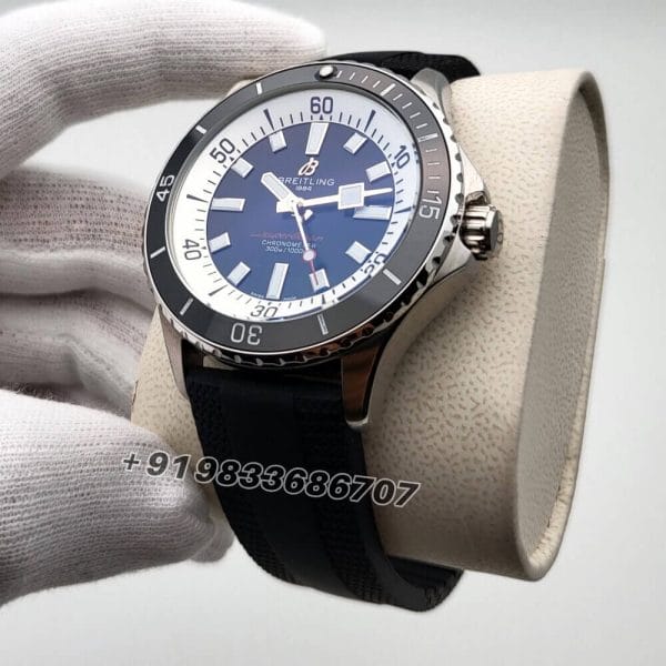 Breitling Superocean 42 Black Dial Rubber Strap Super High Quality Swiss Automatic Watch (1)