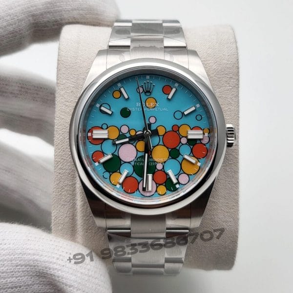 Rolex Oyster Perpetual Turquoise 41mm Super Clone