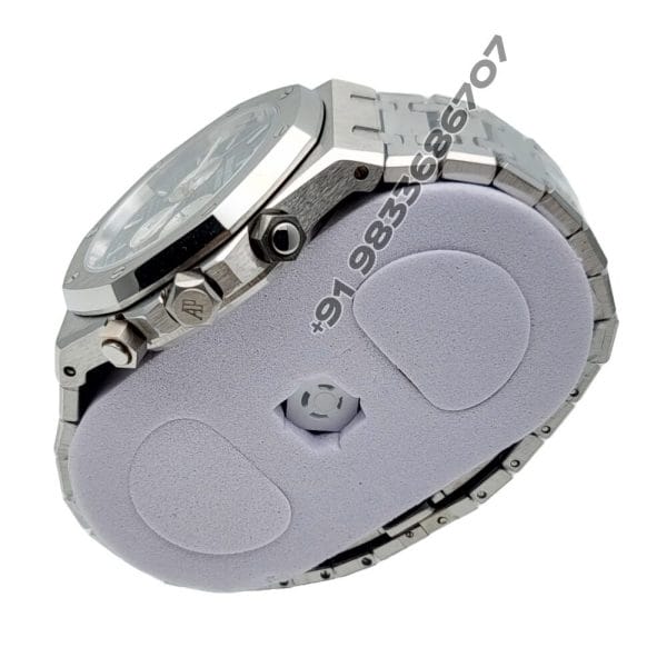 Audemars Piguet Royal Oak Chronograph Stainless Steel Black Dial 41mm Super High Quality First Copy Replica Watch (4)