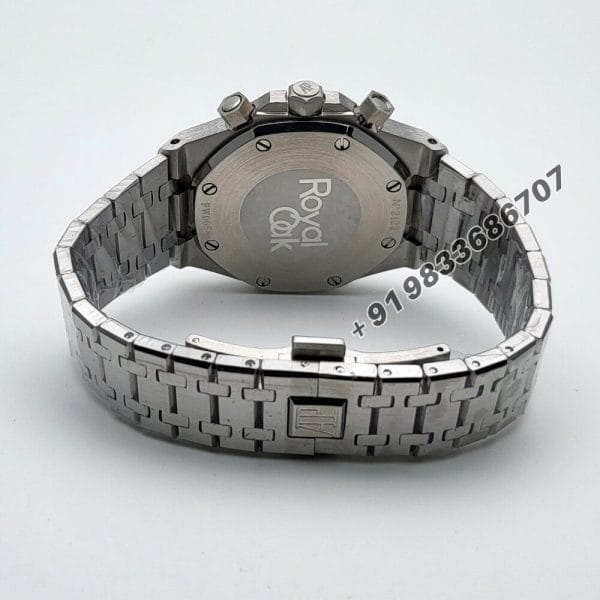 Audemars Piguet Royal Oak Chronograph Stainless Steel Black Dial 41mm Super High Quality First Copy Replica Watch (5)
