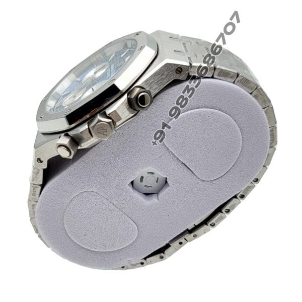 Audemars Piguet Royal Oak Chronograph Stainless Steel Blue Dial 41mm Super High Quality Replica Watch (4)