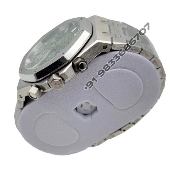 Audemars Piguet Royal Oak Chronograph Stainless Steel Green Dial 41mm Super High Quality Watch (4)