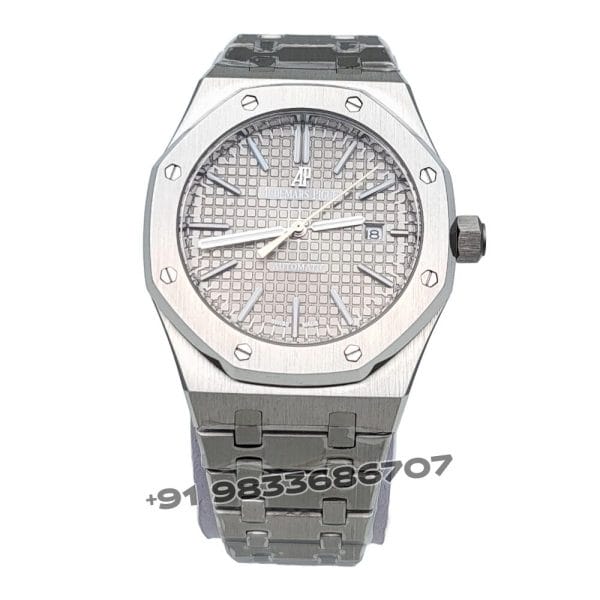 Audemars Piguet Royal Oak Stainless Steel Grey Dial 41mm Super High Quality Swiss Automatic Replica Watch (3)