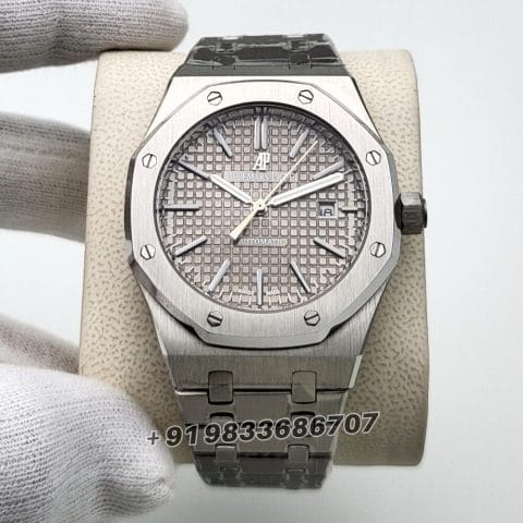 Audemars Piguet Royal Oak Stainless Steel Grey Dial 41mm Super High Quality Swiss Automatic Replica Watch