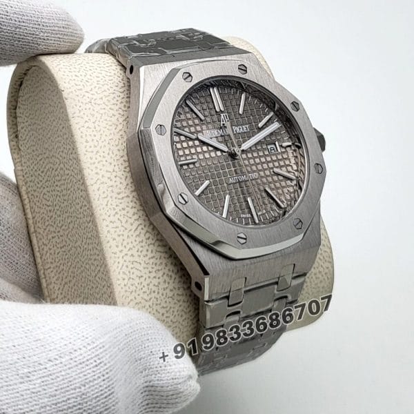 Audemars Piguet Royal Oak Stainless Steel Grey Dial 41mm Super High Quality Swiss Automatic Replica Watch