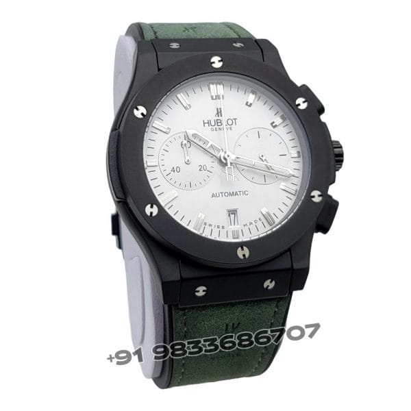Hublot Classic Fusion Chronograph Titanium Opaline Dial 45mm Super High Quality Replica Watch (3)