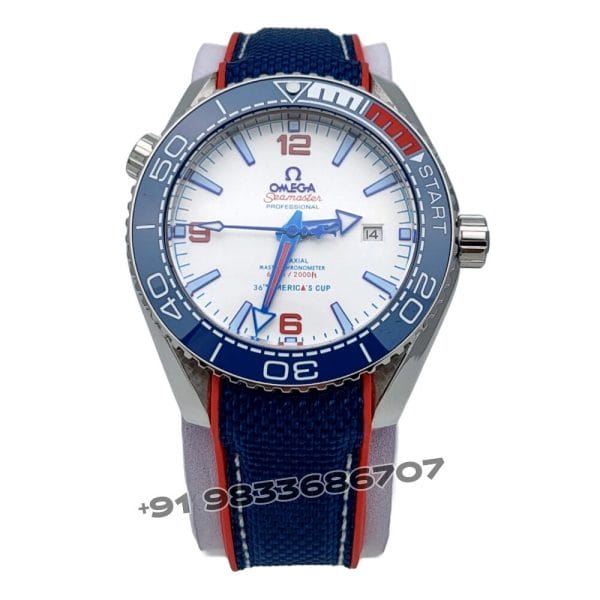 Omega Seamaster Planet Ocean 600M White Dial 43.5mm Super High Quality Swiss Automatic First Copy Replica Watch (1)