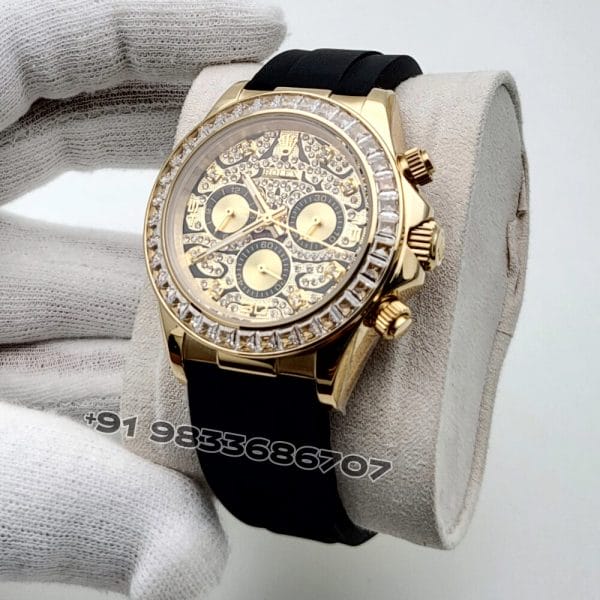 Rolex Cosmograph Daytona “Eye Of The Tiger” Oysterflex Strap 40mm Super High Quality Swiss Automatic First Copy Watch (3)