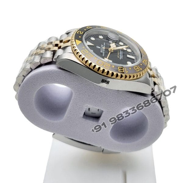 Rolex GMT Master II Dual Tone Black Dial Jubilee Bracelet 40mm Super High Quality Swiss Automatic Watch (5)