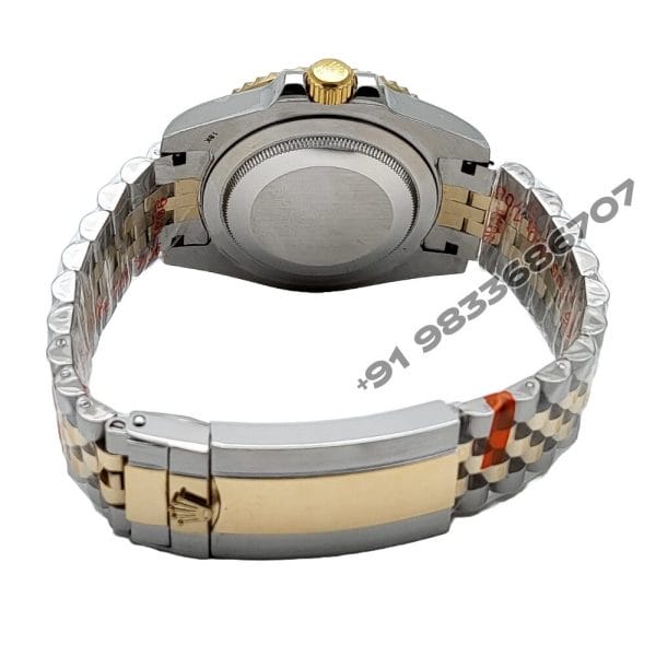 Rolex GMT Master II Dual Tone Black Dial Jubilee Bracelet 40mm Super High Quality Swiss Automatic Watch (6)