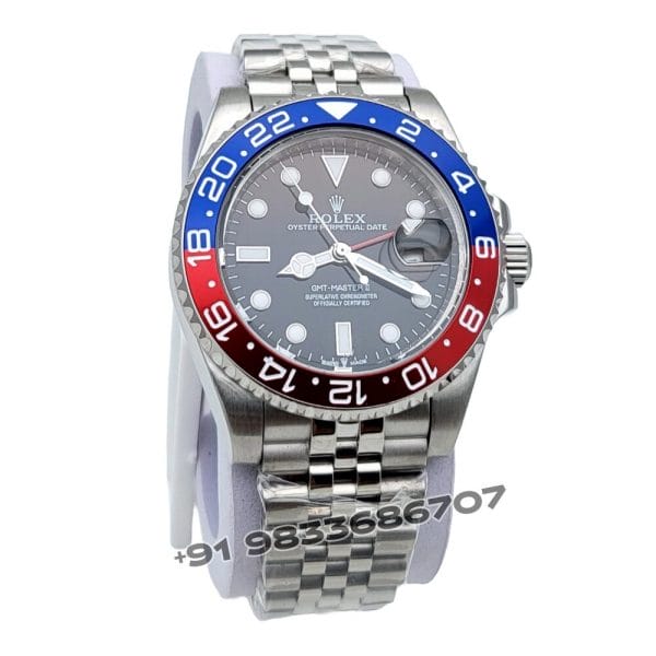 Rolex GMT Master II Pepsi Jubilee Strap 40mm Super High Quality Swiss Automatic First Copy Watch (4)