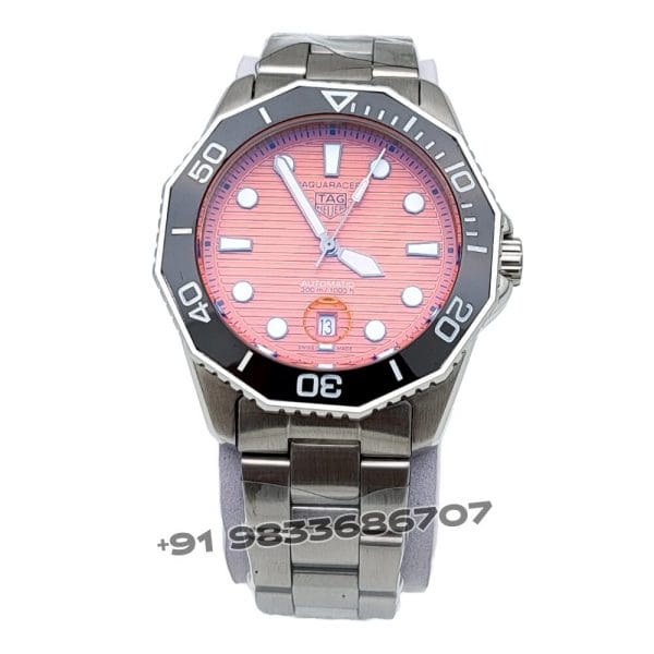 Tag Heuer Aquaracer Professional 300 Stainless Steel Orange Diver 43mm Super High Quality Swiss Automatic First Copy Watch (5)