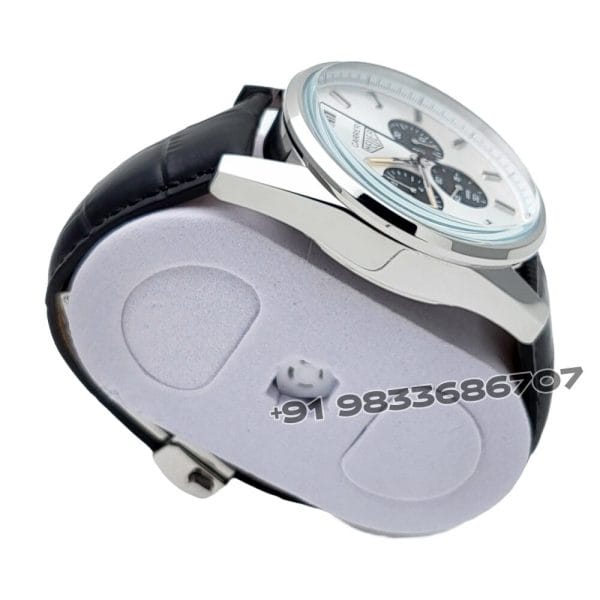 Tag Heuer Carrera 60th Anniversary Chronograph White Dial 39mm Super High Quality Clone Watch (5)