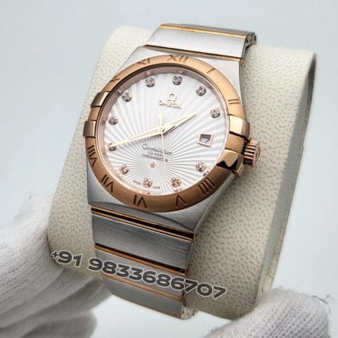 Omega Constellation Double Eagle Co Axial Chronometer White Dial Super High Quality Swiss Automatic Watch