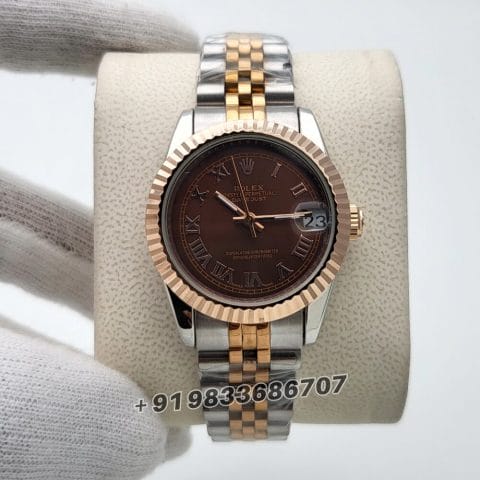 Rolex Datejust Dual Tone Brown Dial 31mm