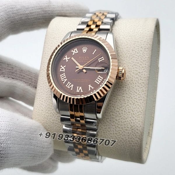 Rolex Datejust Dual Tone Brown Dial 31mm