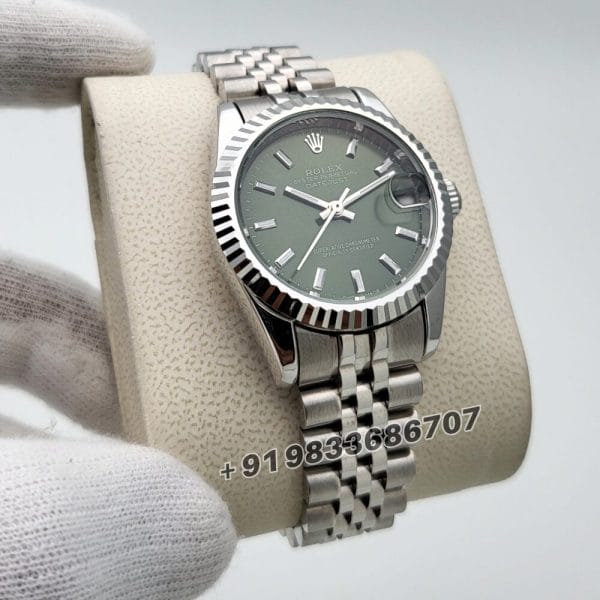 Rolex Datejust Mint Green Dial 31mm Super High Quality Swiss Automatic Women’s Watch